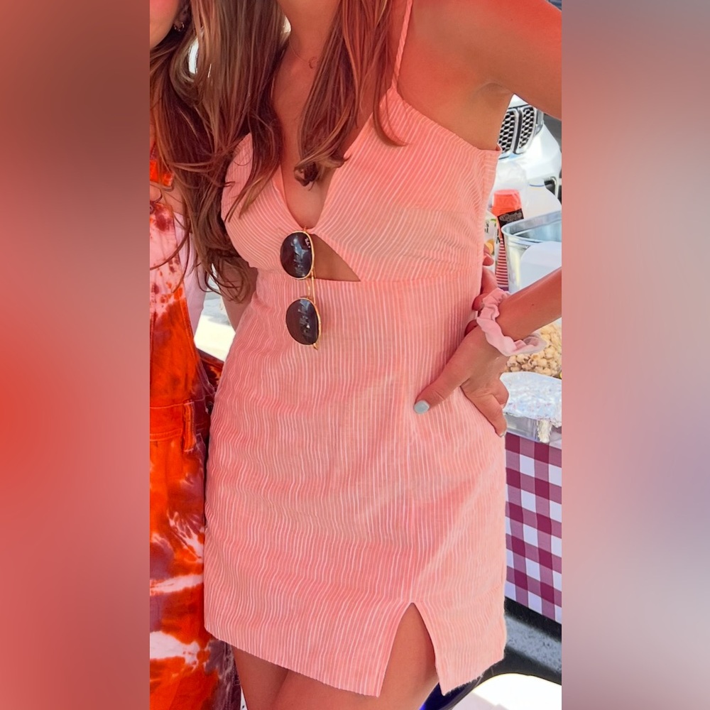 PacSun LA Hearts light orange sun dress